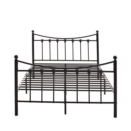 Metal bed frame single double - bed,