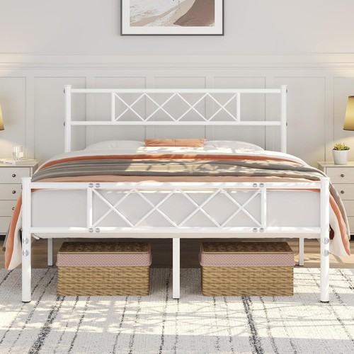 Yaheetech 4ft6 double bed - 4ft6,