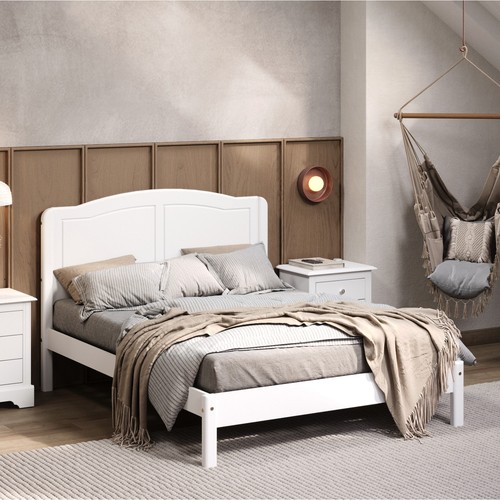 Stratford white double bed - stratford,
