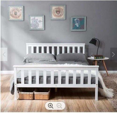 Wooden bed frame - wooden,