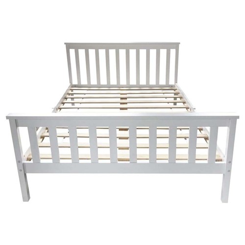 4ft small double solid - 4ft, white