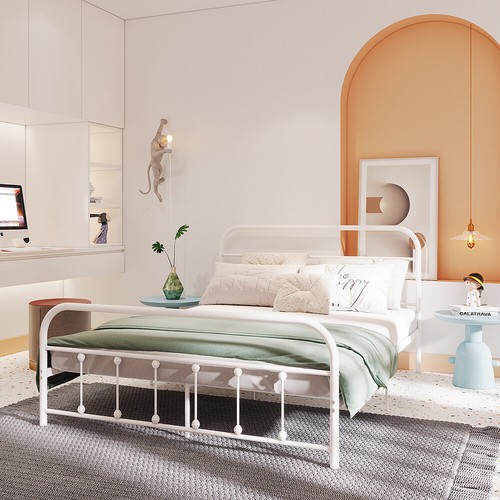 Metal bed frame hospital - bed,