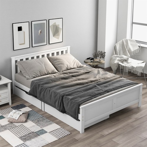 4ft6 wooden double - 4ft6, frame