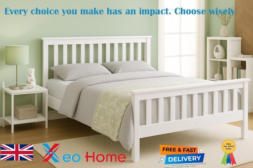 4ft small double wooden - 4ft,