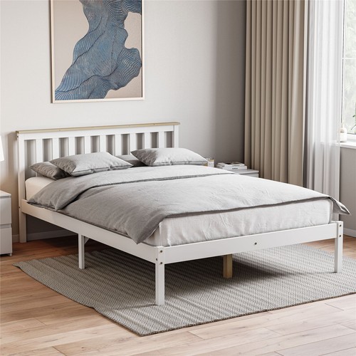 Wood bed milan - milan, double
