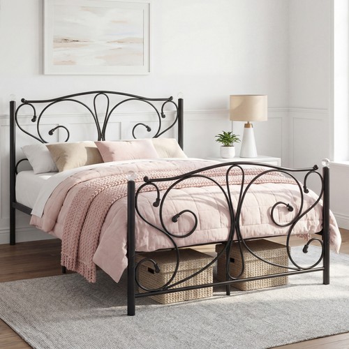 Crystal finials metal bed - finials,