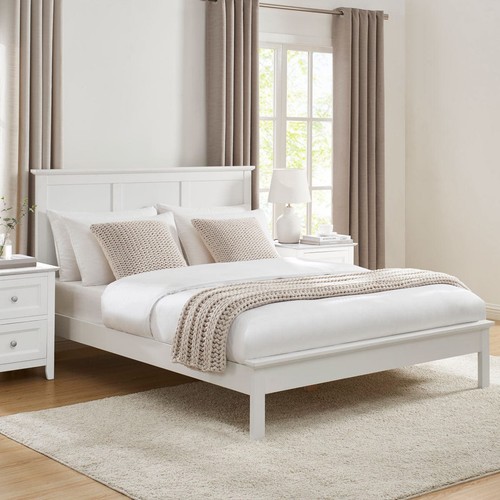 Dusk salcombe white double bed - dusk,