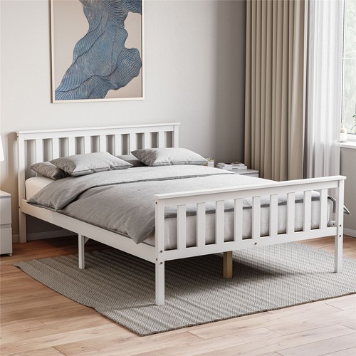 Wooden bed frames single - wooden,
