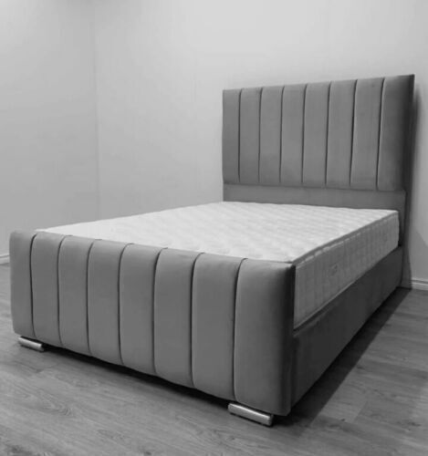 New ottoman panel - grey, plush